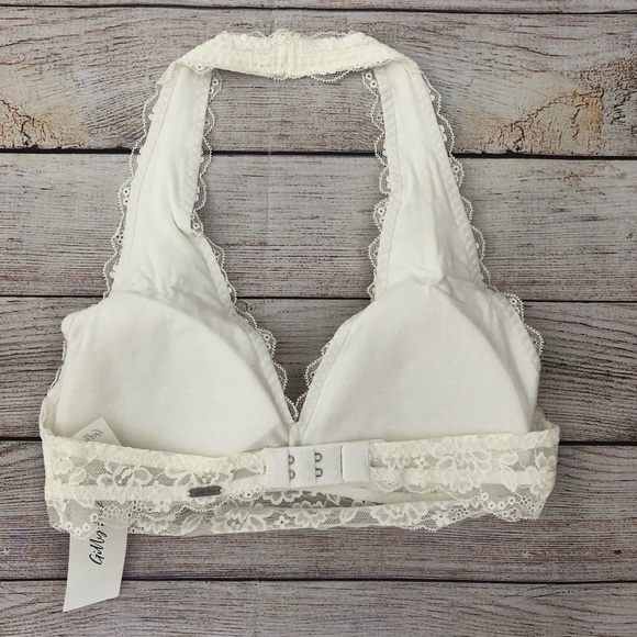 GILLY HICKS White Bralette Size Small - Picture 2 of 5